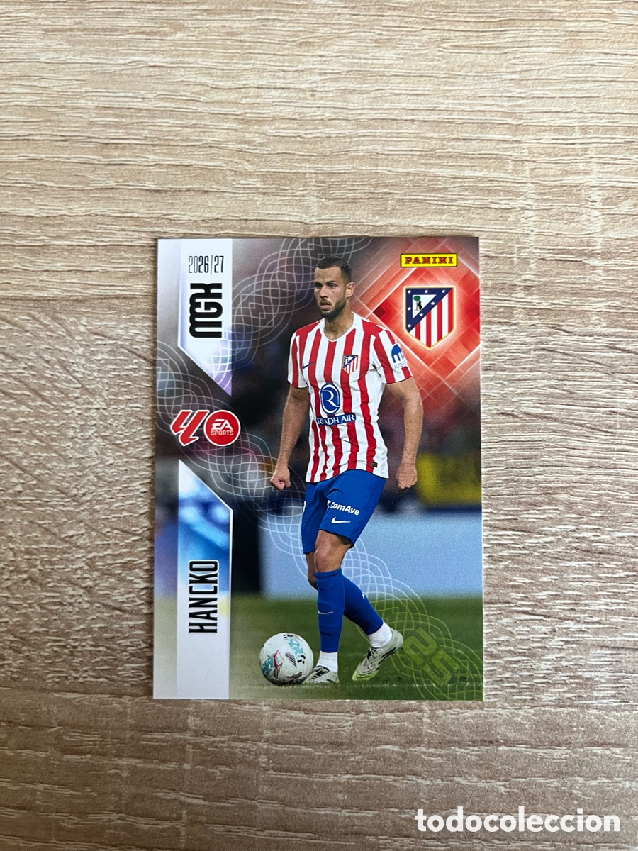 Football Stickers: 62 HANCKO MEGACRACKS MGK 2026 2027 26 27 ATL&Eacute;TICO DE MADRID