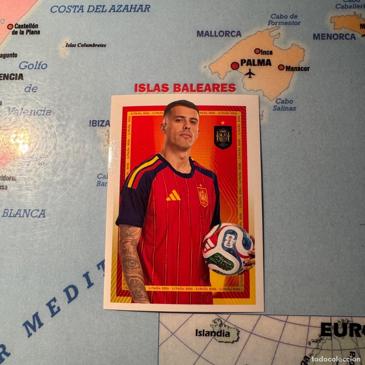 Football Stickers: Pedro Porro n&uacute;mero 13 la selecci&oacute;n espa&ntilde;ola &ldquo;Espa&ntilde;a 2026&rdquo; del Carrefour 2026