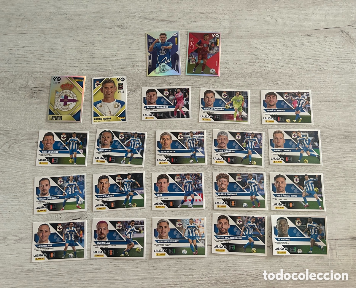 Football Stickers: Equipo Completo Deportivo A Coru&ntilde;a Liga Este 2026/27 26-27 Panini
