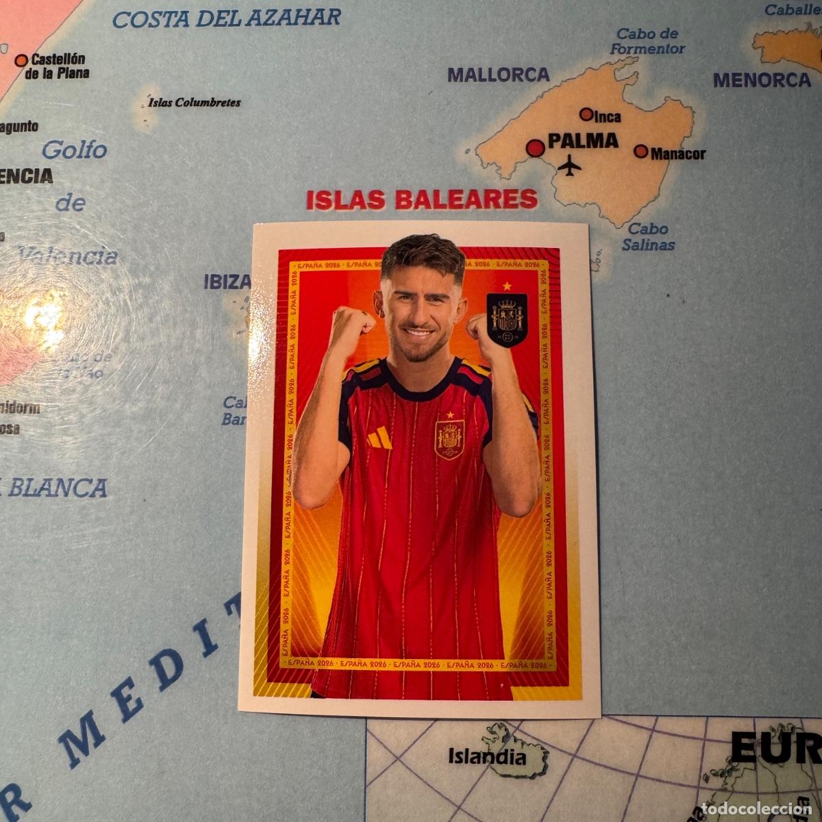Cromos de f&uacute;tbol: Laporte n&uacute;mero 19 la selecci&oacute;n espa&ntilde;ola &ldquo;Espa&ntilde;a 2026&rdquo; del Carrefour 2026