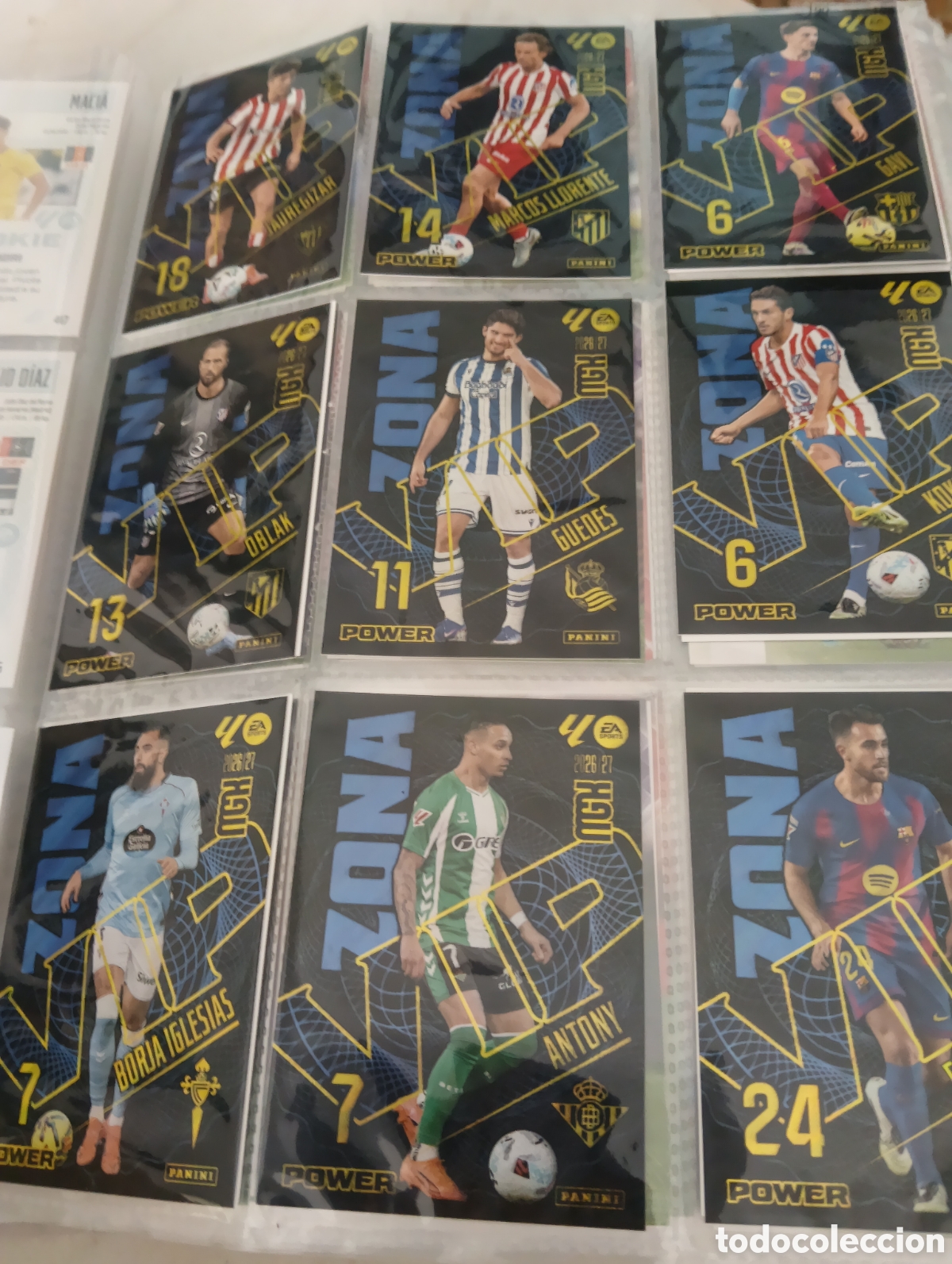 Cromos de f&uacute;tbol: Zona vip power megacracks 2026-2027