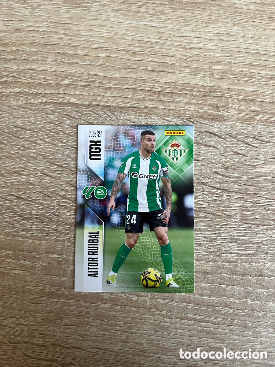 Cromos de f&uacute;tbol: 94 AITOR RUIBAL MEGACRACKS MGK 2026 2027 26 27 REAL BETIS