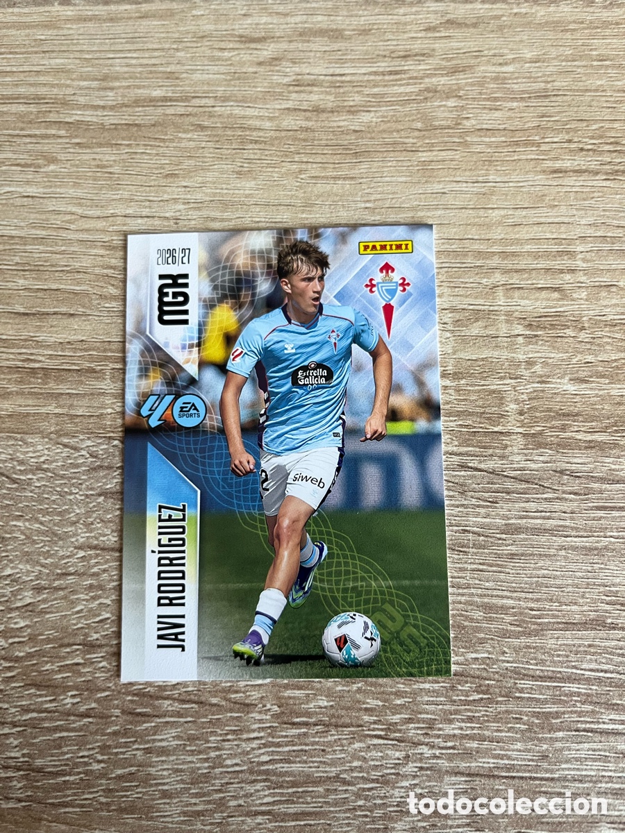 Cromos de f&uacute;tbol: 114 JAVI RODRIGUEZ MEGACRACKS MGK 2026 2027 26 27 CELTA DE VIGO