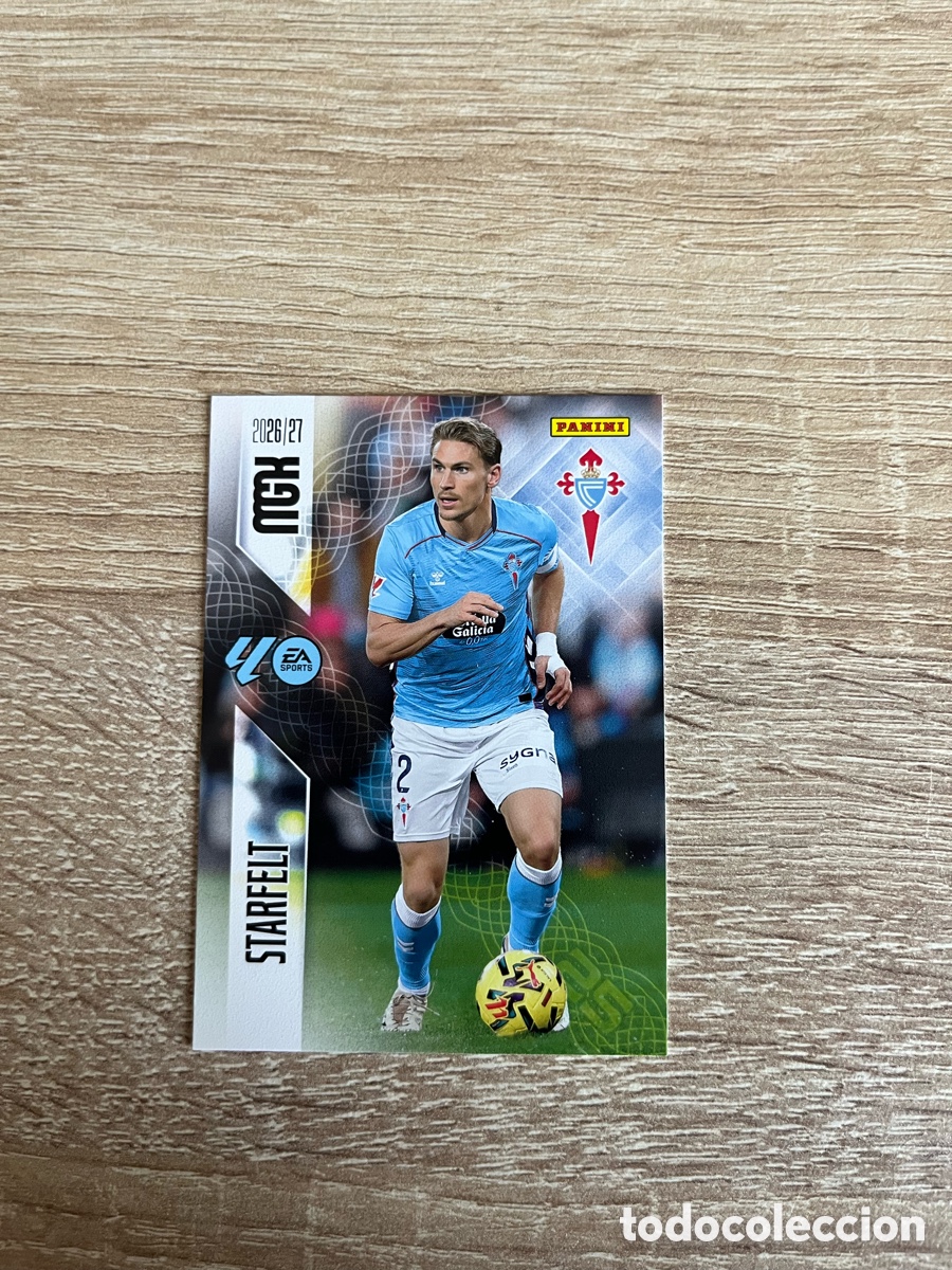 Cromos de f&uacute;tbol: 115 STARFELT MEGACRACKS MGK 2026 2027 26 27 CELTA DE VIGO