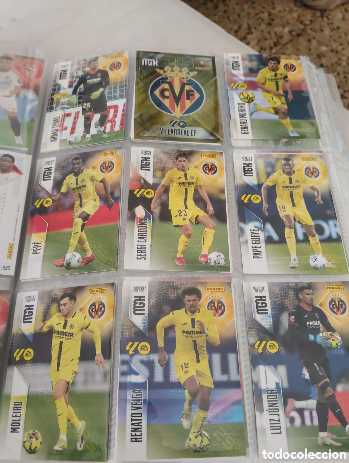 Cromos de f&uacute;tbol: Villareal megacracks 2026-2027