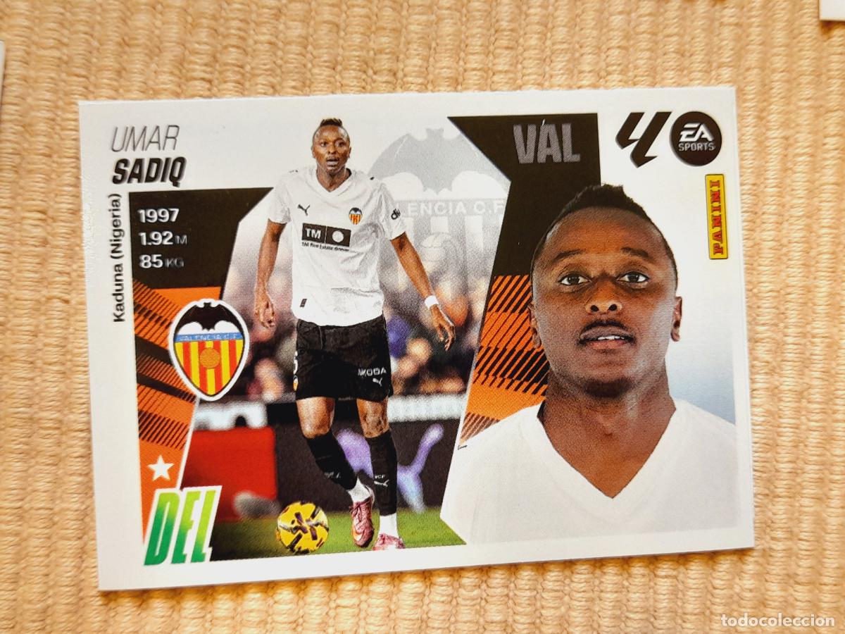 Cromos de f&uacute;tbol: CROMO 36 SADIQ (MERCADO INVIERNO ACTUALIZACION) VALENCIA CF LIGA 25-26 2025 2026 ALBUM ESTE