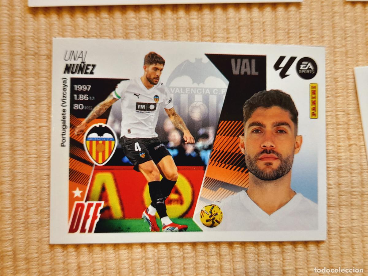 Cromos de f&uacute;tbol: CROMO 34 NU&Ntilde;EZ (MERCADO INVIERNO ACTUALIZACION) VALENCIA CF LIGA 25-26 2025 2026 ALBUM ESTE