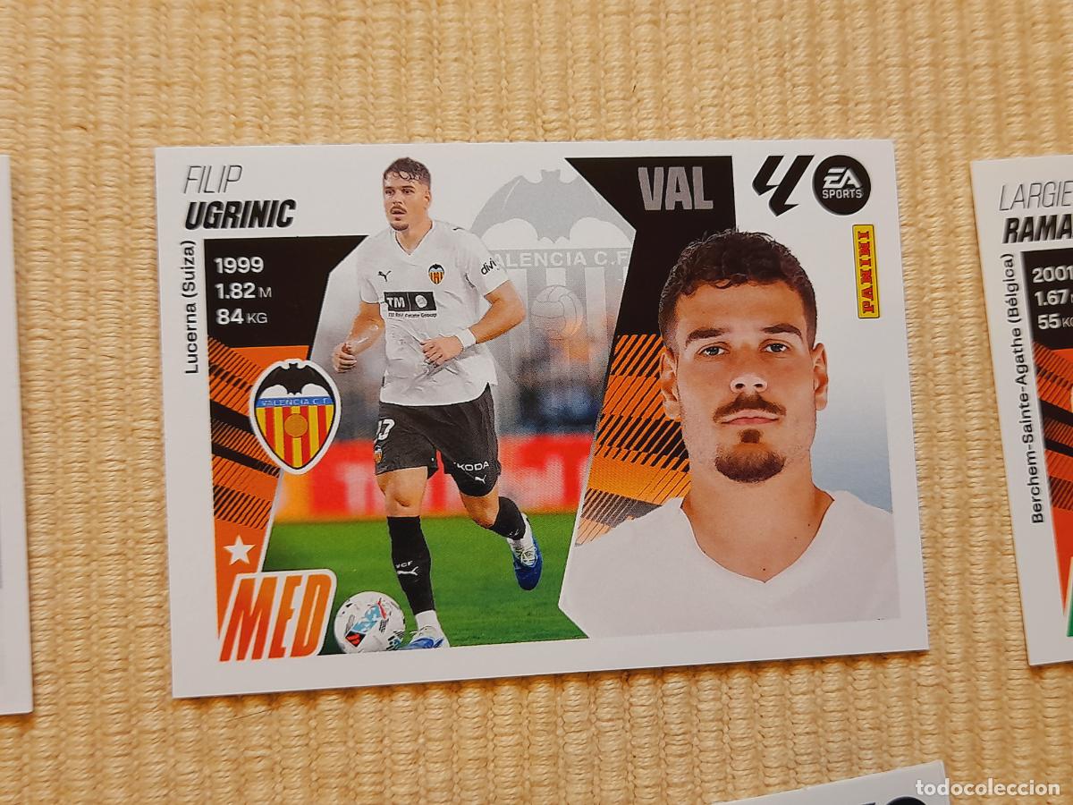 Cromos de f&uacute;tbol: CROMO 37 UGRINIC (ULTIMOS FICHAJES) VALENCIA CF LIGA 25-26 2025 2026 ALBUM ESTE