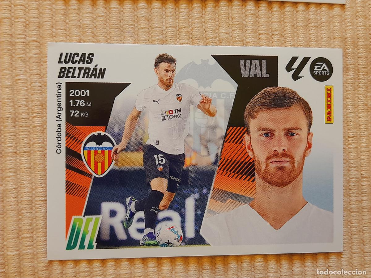 Cromos de f&uacute;tbol: CROMO 17 BIS LUCAS BELTRAN (COLOCA) VALENCIA CF LIGA 25-26 2025 2026 ALBUM ESTE