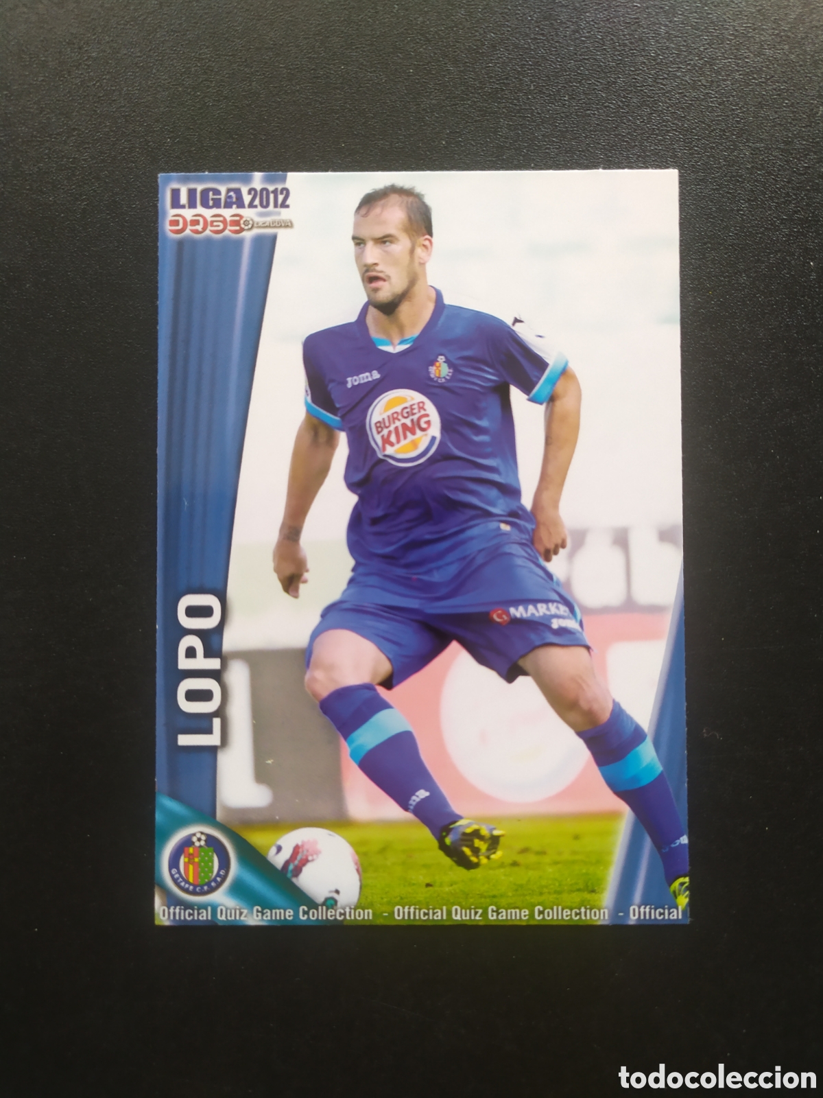 Cromos de f&uacute;tbol: Mundicromo fichas Liga 2011 2012 11 12 Lopo n&deg; 416 Getafe