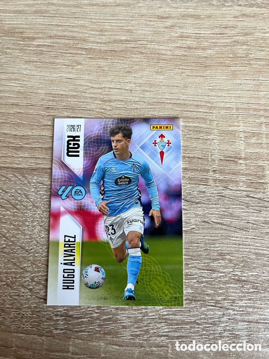 Cromos de f&uacute;tbol: 120 HUGO &Aacute;LVAREZ MEGACRACKS MGK 2026 2027 26 27 CELTA DE VIGO