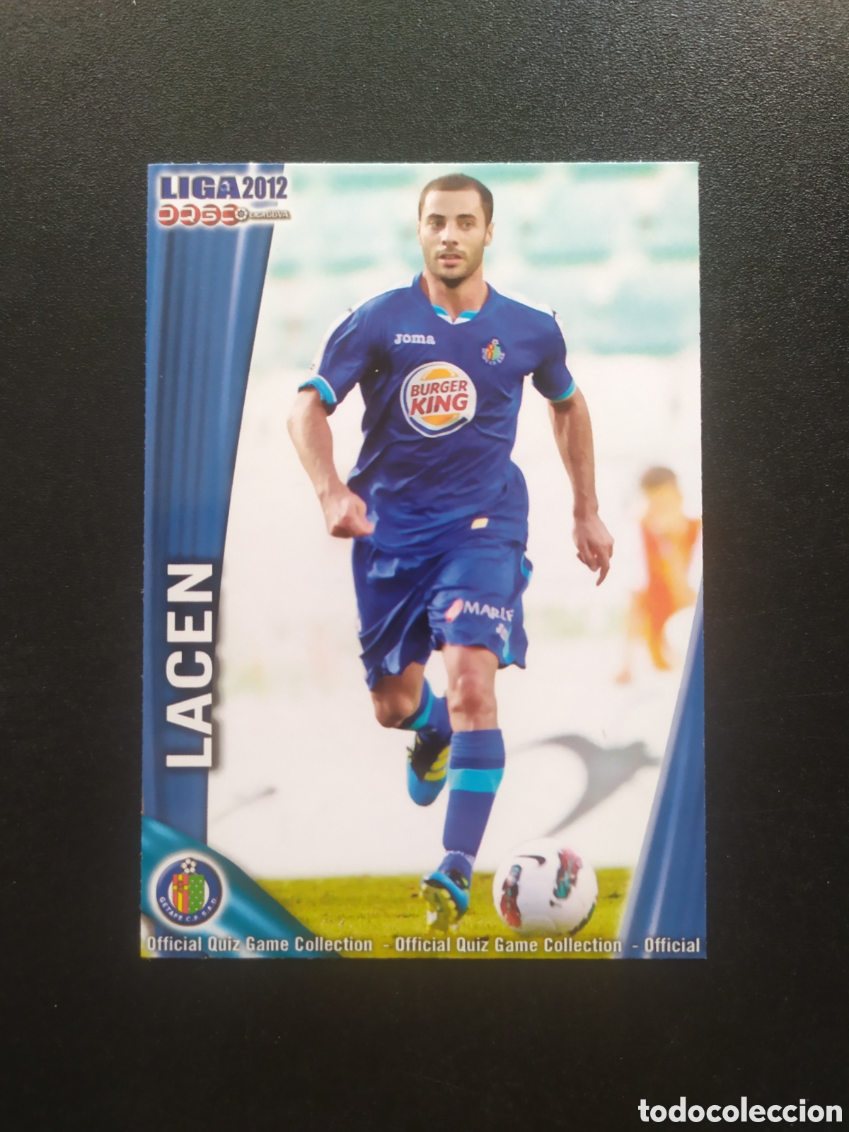 Cromos de f&uacute;tbol: Mundicromo fichas Liga 2011 2012 11 12 Lacen n&deg; 417 Getafe