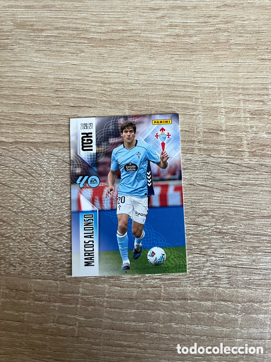 Cromos de f&uacute;tbol: 116 MARCOS ALONSO MEGACRACKS MGK 2026 2027 26 27 CELTA DE VIGO