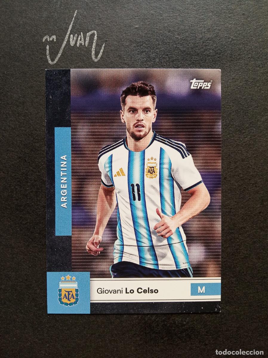 Cromos de f&uacute;tbol: N&ordm; 13 LO CELSO REAL BETIS ⚽ TOPPS &reg; FIRST TEAM SET ARGENTINA FIFA WORLD CUP 2026 MUNDIAL