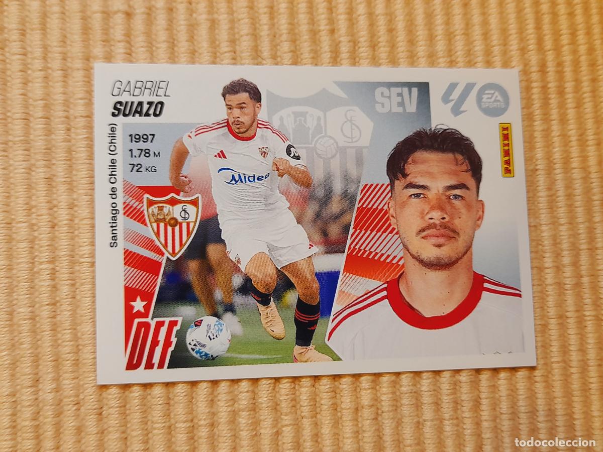 Football Stickers: CROMO 26 SUAZO (ULTIMOS FICHAJES) SEVILLA FC LIGA 25-26 2025 2026 ALBUM ESTE
