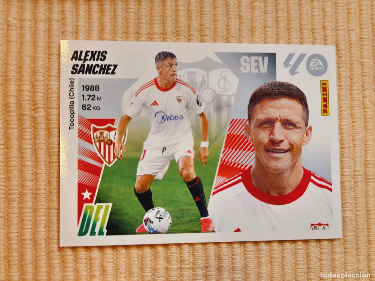 Cromos de f&uacute;tbol: CROMO 18 BIS ALEXIS SANCHEZ (COLOCA) SEVILLA FC LIGA 25-26 2025 2026 ALBUM ESTE