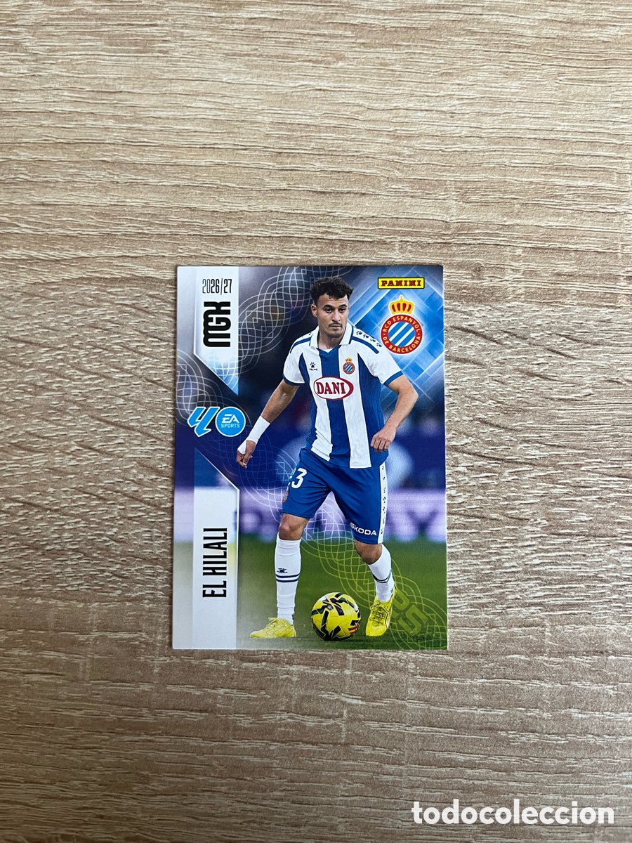 Cromos de f&uacute;tbol: 166 EL HILALI MEGACRACKS MGK 2026 2027 26 27 ESPANYOL ESPA&Ntilde;OL