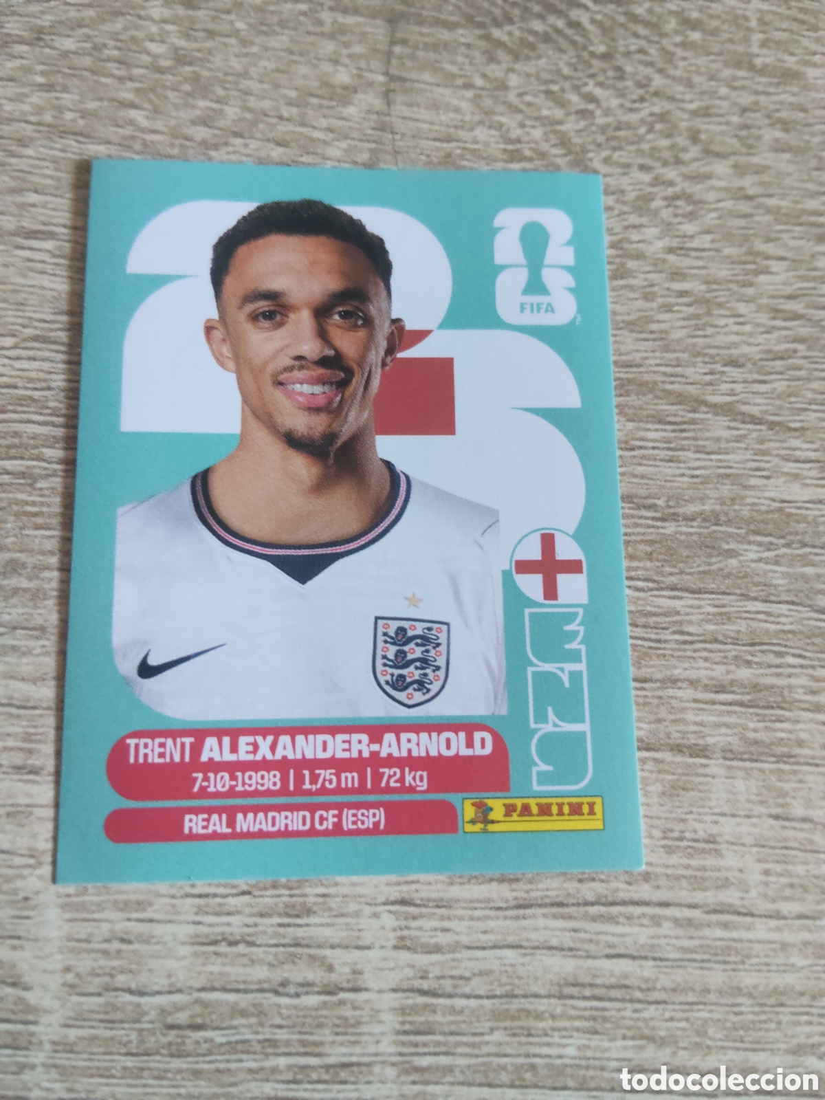 Cromos de f&uacute;tbol: Panini mundial 2026 ENG 6 Trent Alexander-Arnold Inglaterra