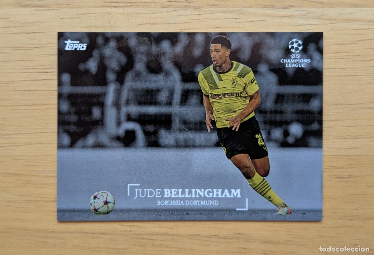 Cromos de f&uacute;tbol: TOPPS SIMPLICIDAD UCC 2022-2023 - JUDE BELLINGHAM - BORUSSIA DORTMUND