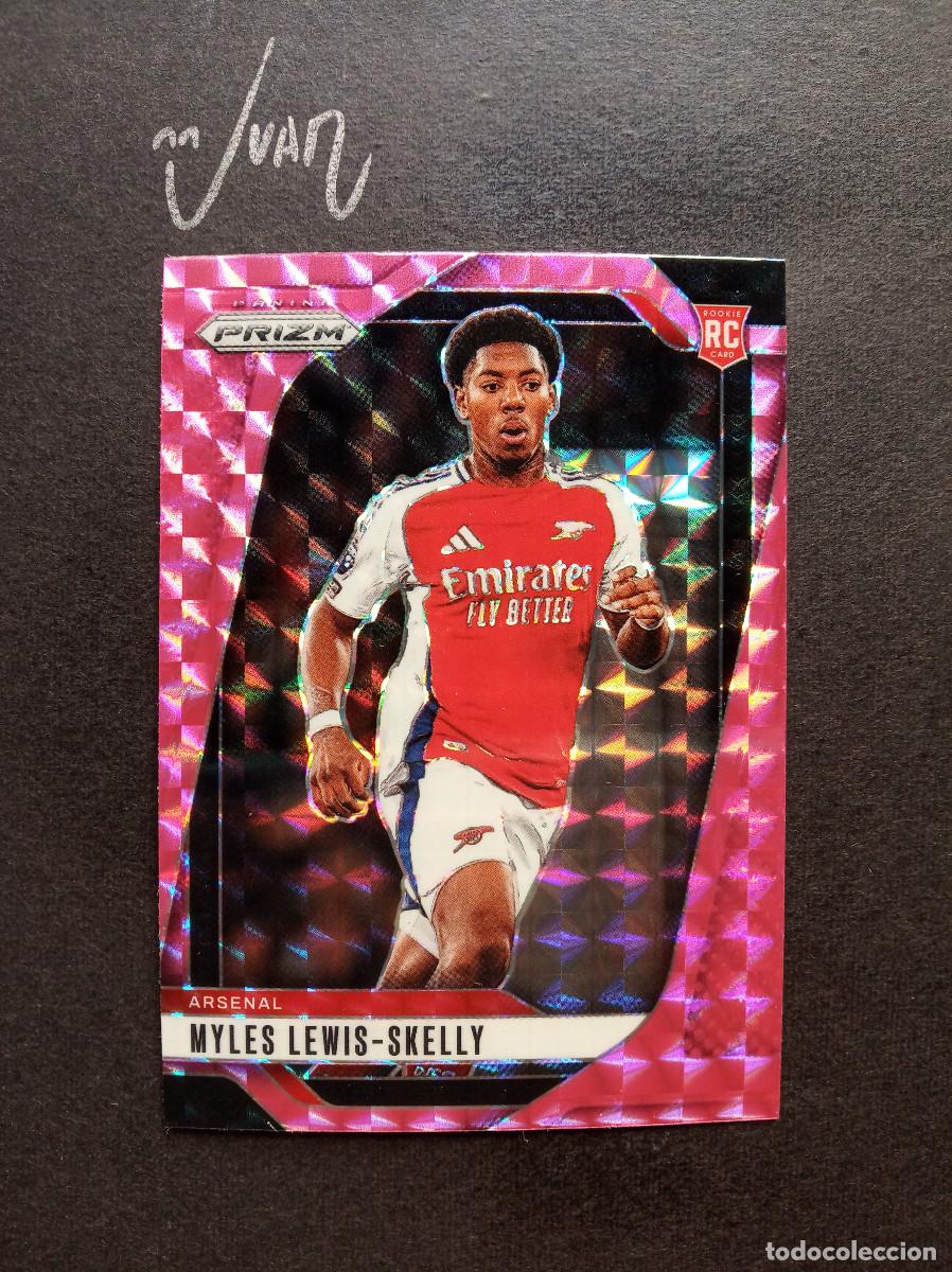Cromos de f&uacute;tbol: N&ordm; 35 PARALELA PINK ROOKIE LEWIS-SKELLY ARSENAL ⚽ PANINI &reg; PRIZM PREMIER 2024 2025 24 25 NUEVO