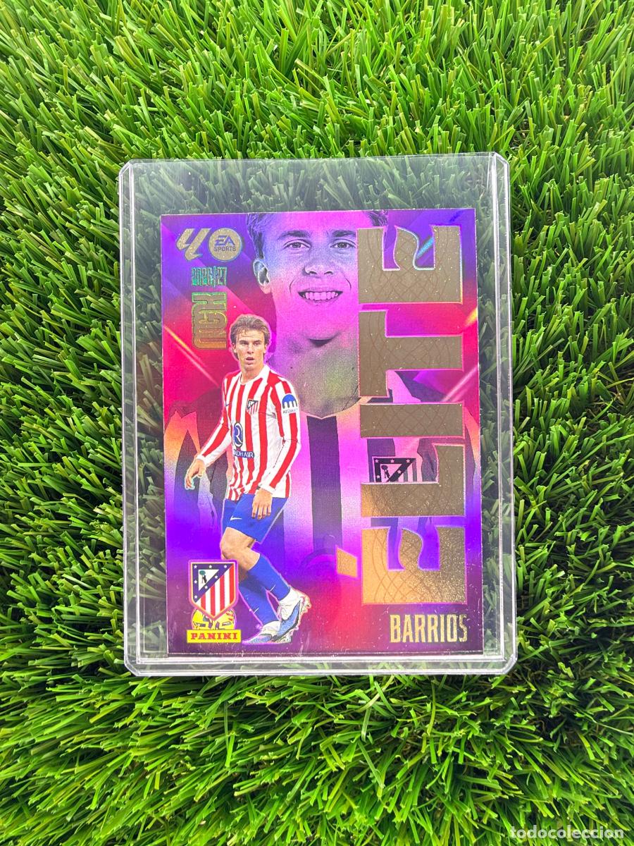 Cromos de f&uacute;tbol: N&ordm; 1 Barrios &Eacute;lite Atl&eacute;tico de Madrid Megacracks 26 27