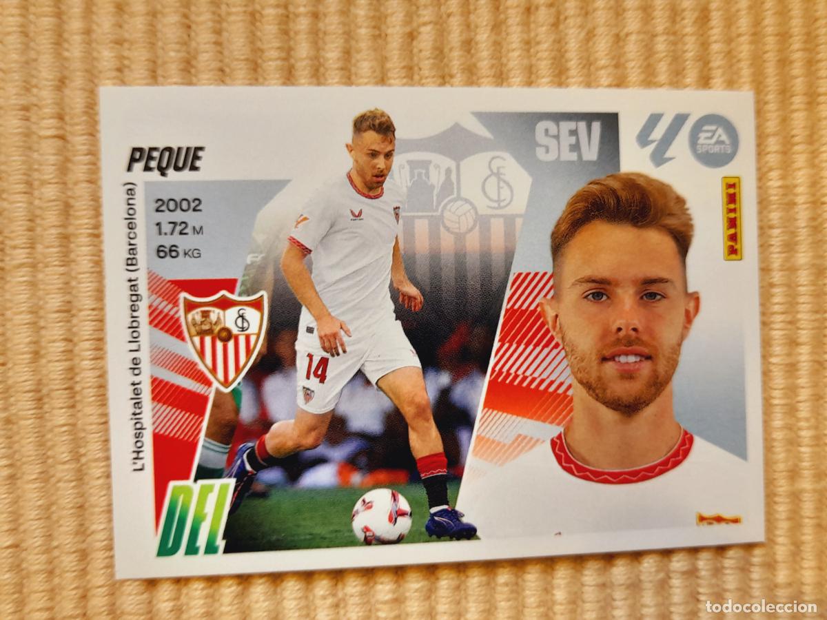 Cromos de f&uacute;tbol: CROMO 16 PEQUE (SEVILLA FC) LIGA 25-26 2025 2026 ALBUM ESTE