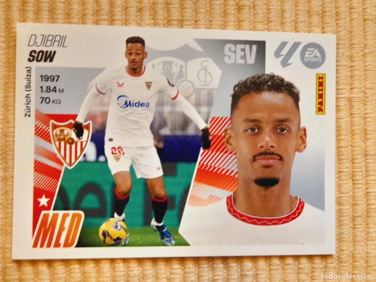 Cromos de f&uacute;tbol: CROMO 12 SOW (SEVILLA FC) LIGA 25-26 2025 2026 ALBUM ESTE