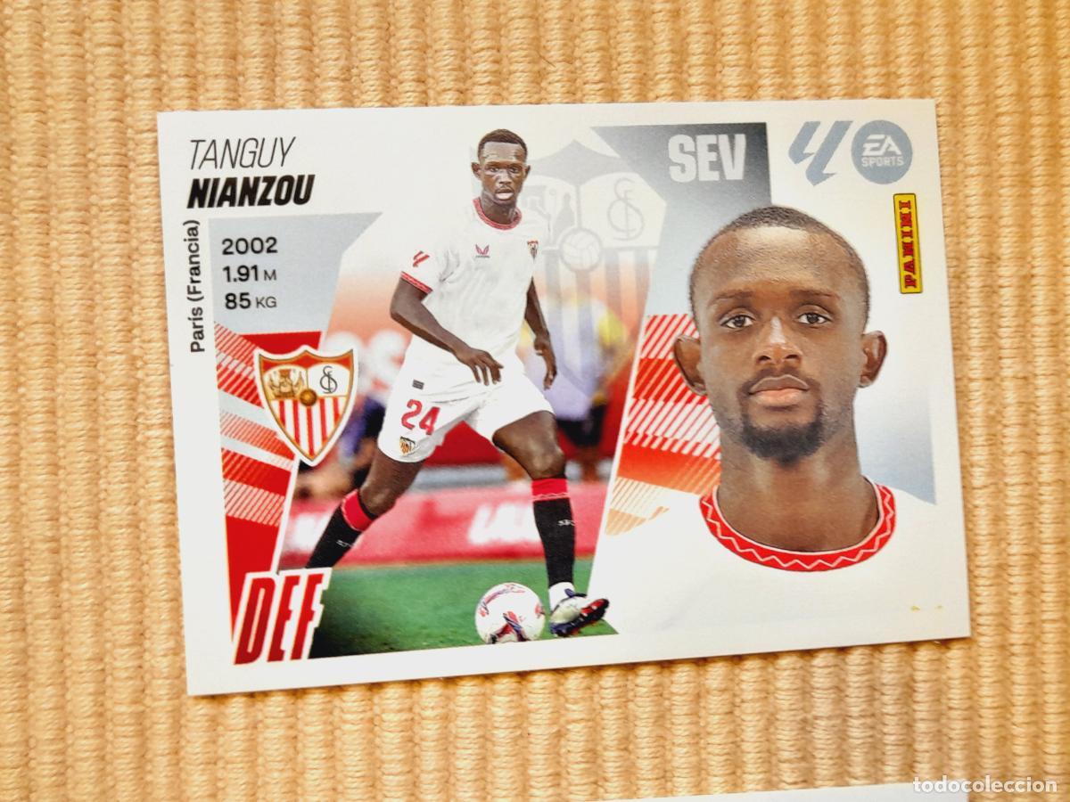 Cromos de f&uacute;tbol: CROMO 9 NIANZOU (SEVILLA FC) LIGA 25-26 2025 2026 ALBUM ESTE