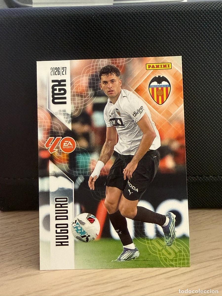 Cromos de f&uacute;tbol: 358 MegaCracks 2026 2027 Hugo Duro - Valencia