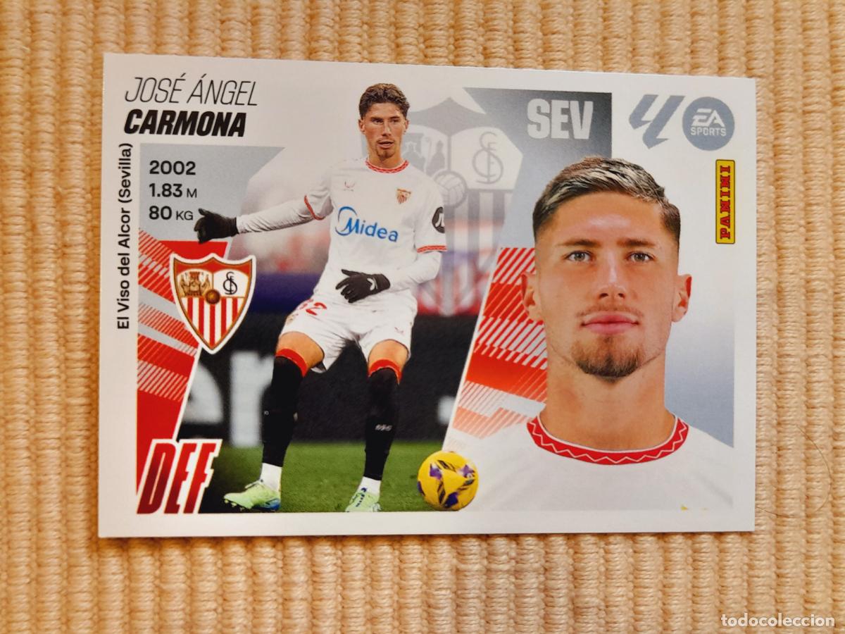 Cromos de f&uacute;tbol: CROMO 5 CARMONA (SEVILLA FC) LIGA 25-26 2025 2026 ALBUM ESTE