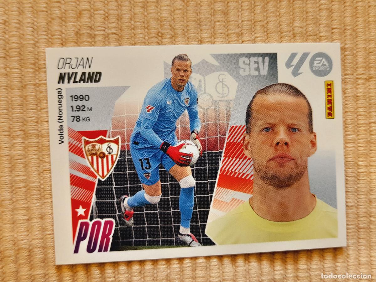 Cromos de f&uacute;tbol: CROMO 3 NYLAND (SEVILLA FC) LIGA 25-26 2025 2026 ALBUM ESTE