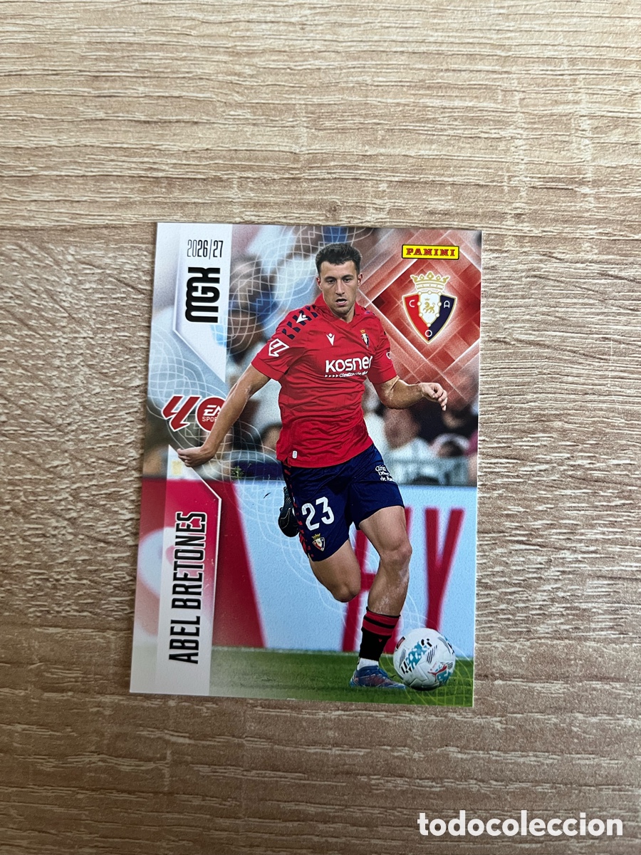 Cromos de f&uacute;tbol: 260 ABEL BRETONES MEGACRACKS MGK 2026 2027 26 27 OSASUNA
