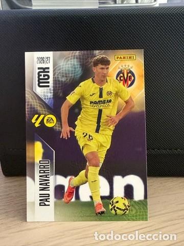 Cromos de f&uacute;tbol: 365 MegaCracks 2026 2027 Pau Navarro - Villarreal