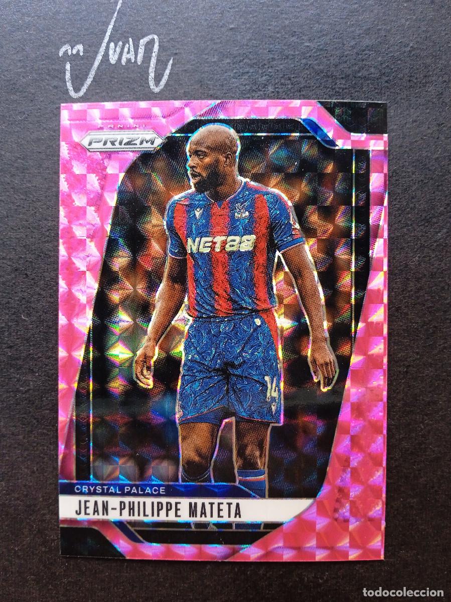 Cromos de f&uacute;tbol: N&ordm; 159 PARALELA PINK MOSAIC MATETA CRYSTAL PALACE FRANCIA ⚽ PANINI &reg; PRIZM PREMIER 2024 2025 24 25