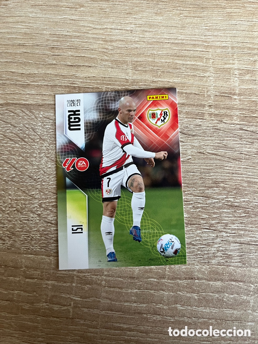 Cromos de f&uacute;tbol: 302 ISI PALAZ&Oacute;N MEGACRACKS MGK 2026 2027 26 27 RAYO VALLECANO