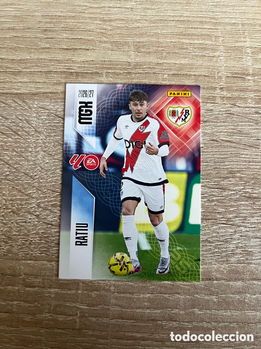 Cromos de f&uacute;tbol: 292 RATIU MEGACRACKS MGK 2026 2027 26 27 RAYO VALLECANO