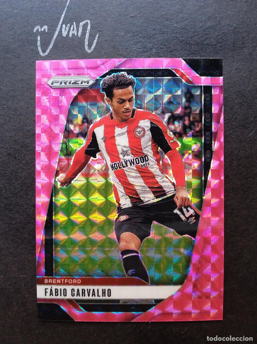 Cromos de Futebol: 247 PARALELA PINK MOSAIC FABIO CARVALHO BRENTFORD PORTUGAL ⚽ PANINI &reg; PRIZM PREMIER 2024 2025 24 25