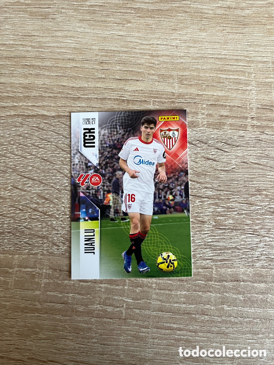 Cromos de f&uacute;tbol: 329 JUANLU MEGACRACKS MGK 2026 2027 26 27 SEVILLA