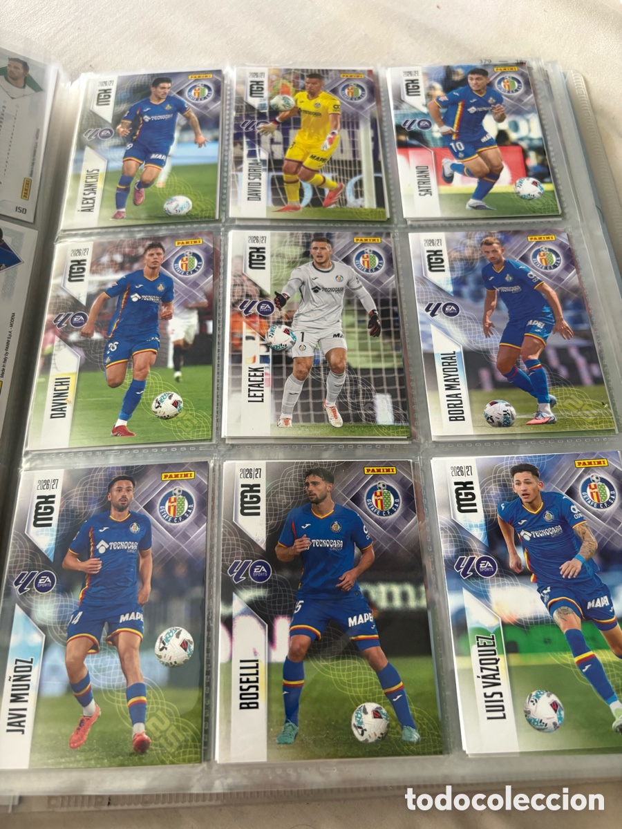 Cromos de f&uacute;tbol: Getafe megacracks 2026-2027