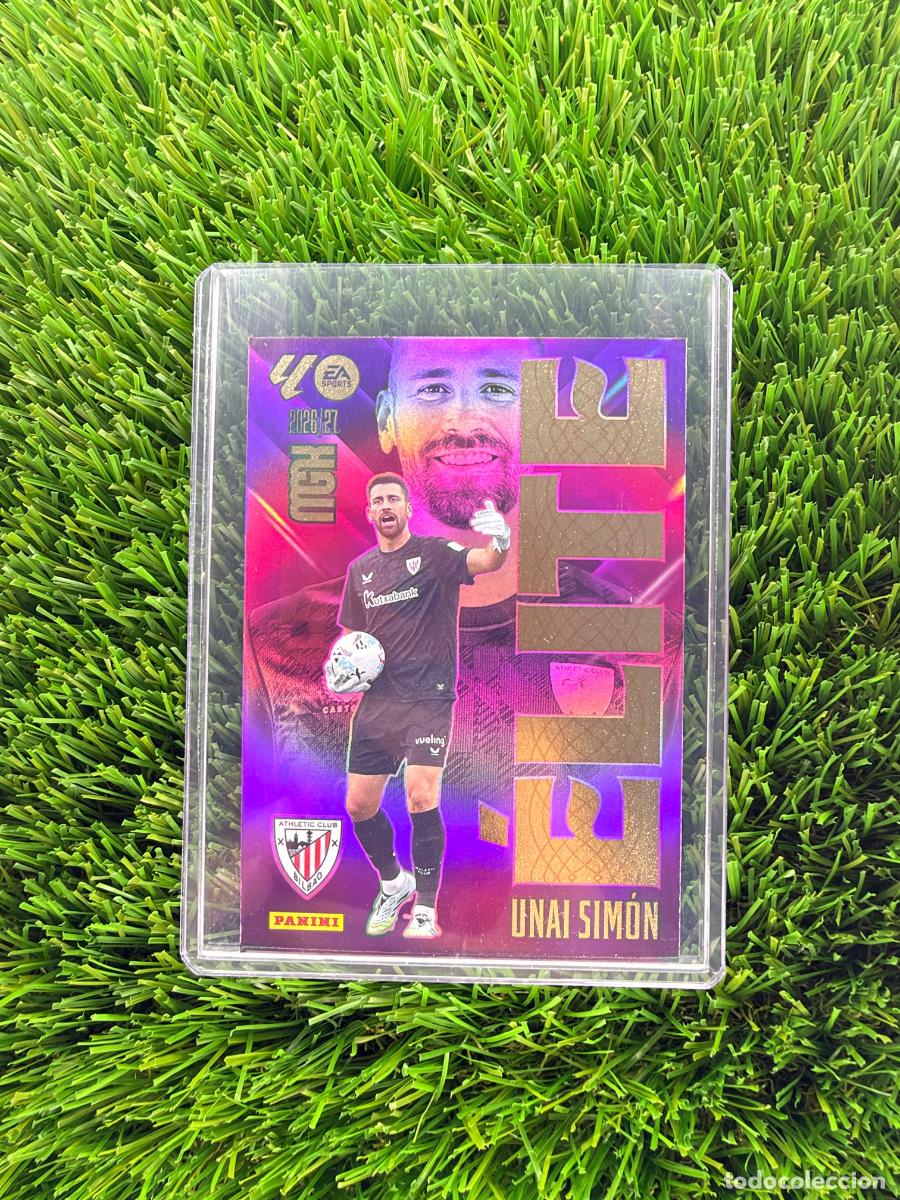 Cromos de f&uacute;tbol: N&ordm; 17 Unai Sim&oacute;n &Eacute;lite Athletic Club Megacracks 26 27
