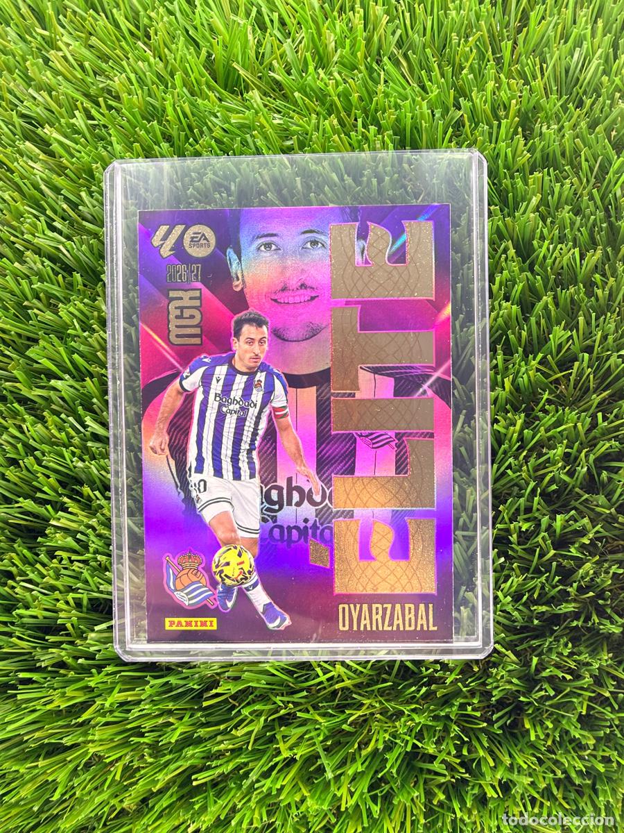 Cromos de f&uacute;tbol: N&ordm; 13 Oyarz&aacute;bal &Eacute;lite Real Sociedad Megacracks 26 27