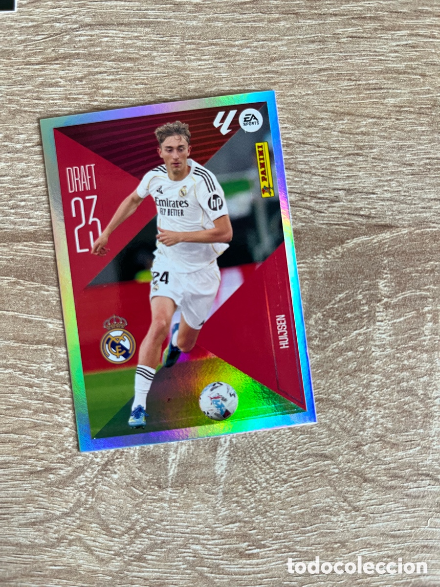 Cromos de f&uacute;tbol: HJUISEN REAL MADRID DRAFT 23 LIGA ESTE ESTE EDICIONES ESTE 2026 2027 26 27