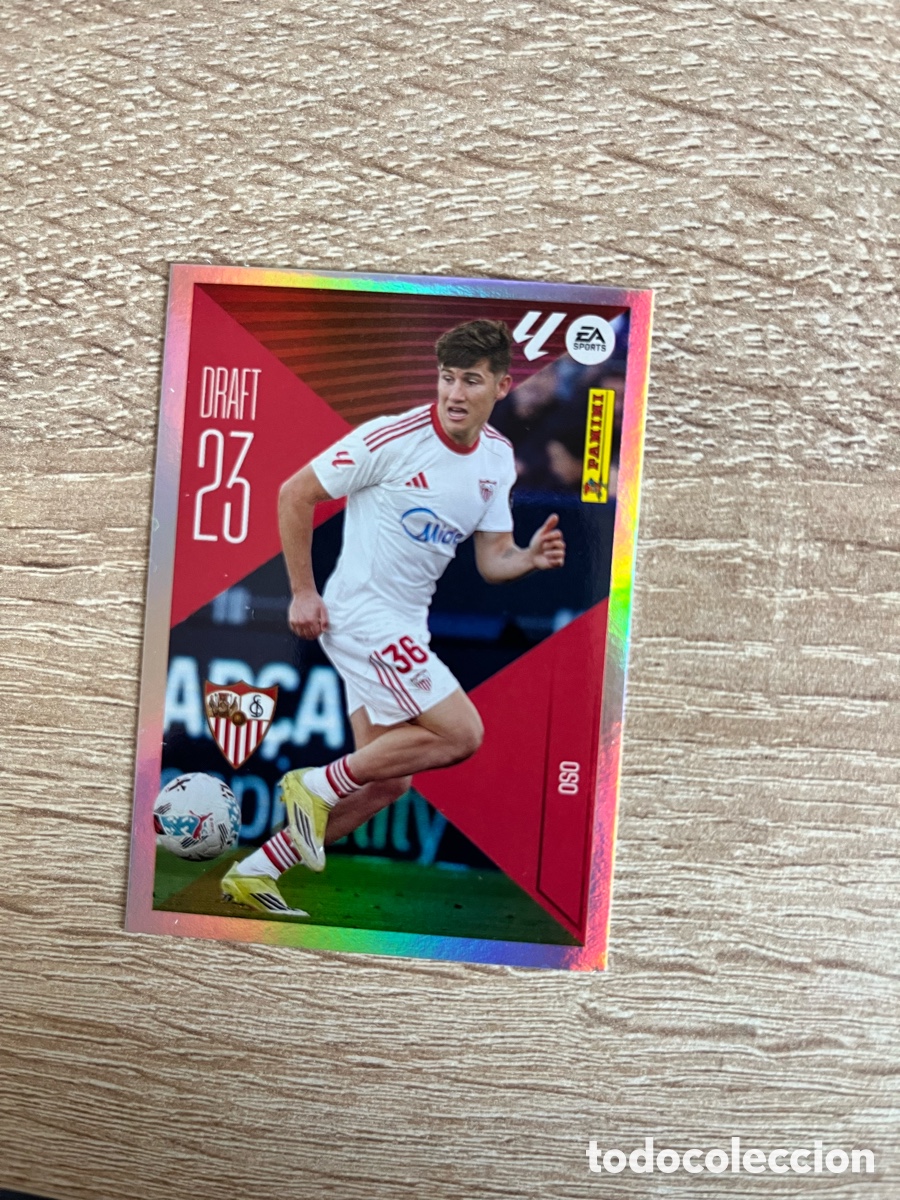 Cromos de f&uacute;tbol: JUANLU SEVILLA DRAFT 23 LIGA ESTE ESTE EDICIONES ESTE 2026 2027 26 27
