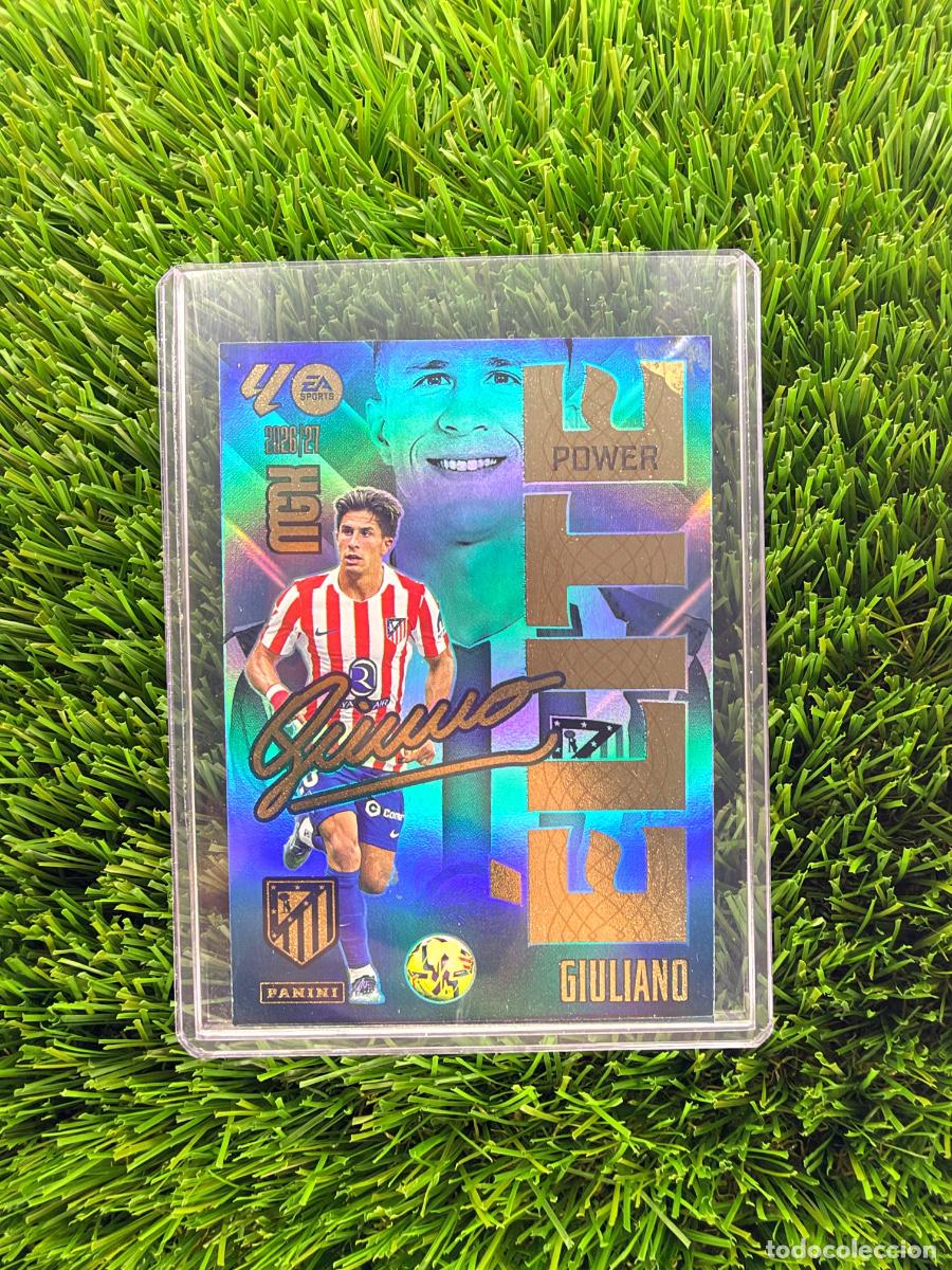 Fu&szlig;ball-Sticker: N&ordm; 7P Giuliano &Eacute;lite Power Atl&eacute;tico de Madrid Megacracks 26 27