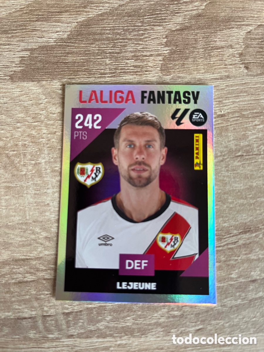 Fu&szlig;ball-Sticker: LEJEUNE RAYO VALLECANO LA LIGA FANTASY LIGA ESTE ESTE EDICIONES ESTE 2026 2027 26 27
