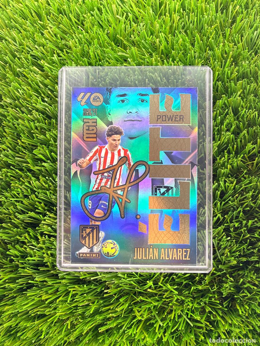 Fu&szlig;ball-Sticker: N&ordm; 8P Juli&aacute;n &Aacute;lvarez &Eacute;lite Power Atl&eacute;tico de Madrid Megacracks 26 27