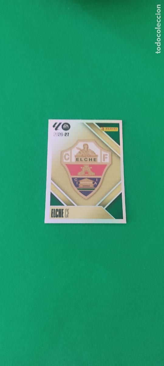 Fu&szlig;ball-Sticker: CROMO FUTBOL ESCUDO ELCHE C.F. SIN PEGAR N&ordm; 1 LIGA ESTE 2026-2027/26-27 PANINI