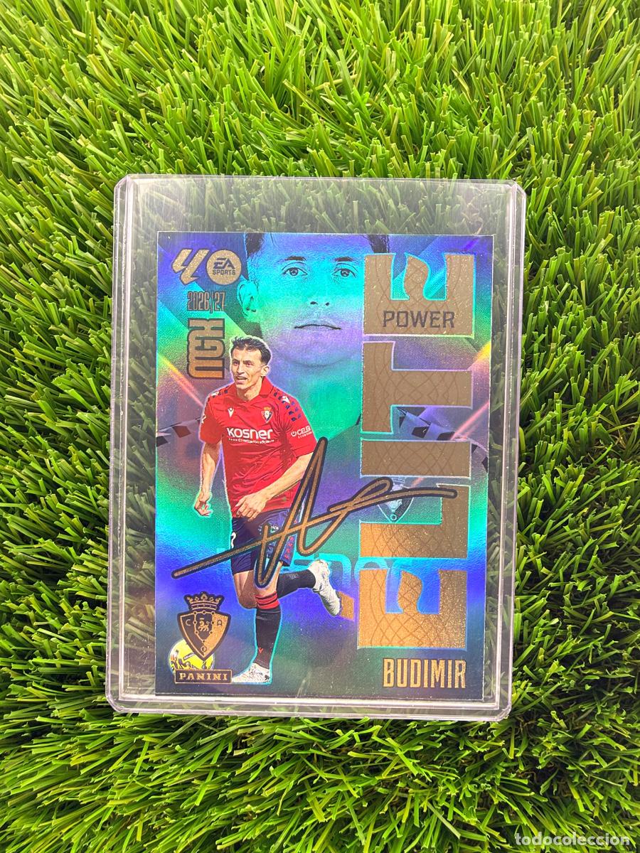 Fu&szlig;ball-Sticker: N&ordm; 3P Budimir &Eacute;lite Power CA Osasuna Megacracks 26 27