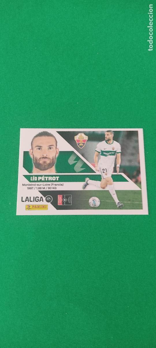 Cromos de f&uacute;tbol: CROMO FUTBOL PETROT ELCHE C.F. SIN PEGAR N&ordm; 5 LIGA ESTE 2026-2027/26-27 PANINI