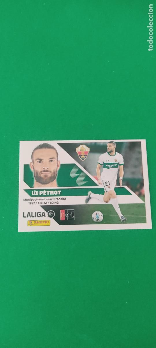 Cromos de f&uacute;tbol: CROMO FUTBOL PETROT ELCHE C.F. SIN PEGAR N&ordm; 5 LIGA ESTE 2026-2027/26-27 PANINI